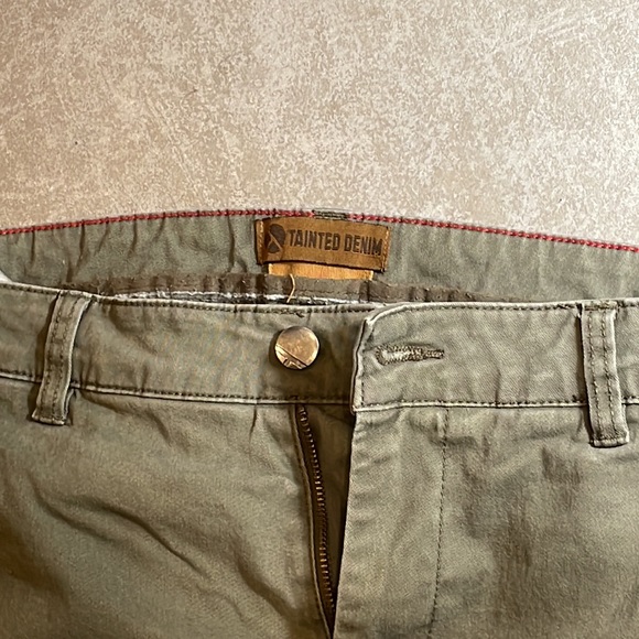 Tainted denim chinos sz 31 - Picture 4 of 4